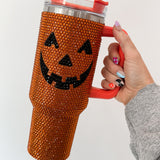 Orange Pumpkin Tumbler | Queen Of Sparkles