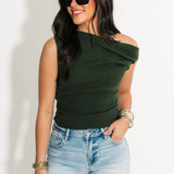 Asymmetrical Sweater Top | Forrest