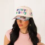No Worry No Hurry Hat