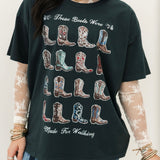 Boots For Walking Merch Tee