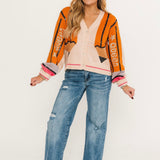 Queen Pencil Button Up Cardigan | Queen Of Sparkles