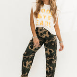 Troop Barrel Leg Jeans | Camo