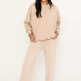 Slow It Down Pullover | Morning Oat