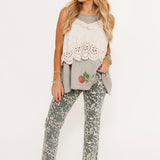 Strawberry Lana Tank | Pebble