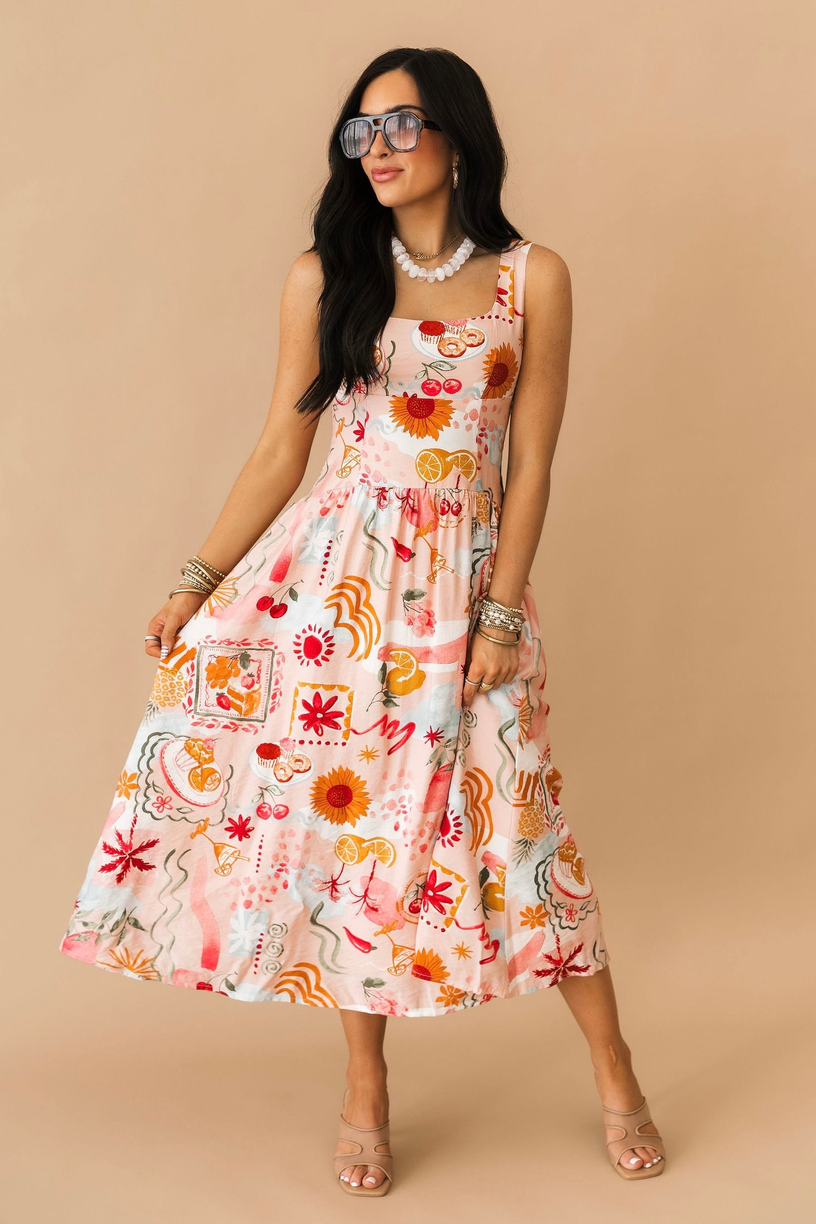 summer maxi dresses boutique Summer Sunshine Maxi Dress