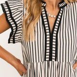 Timeless Lines Midi Dress | Black