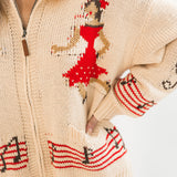 Two-Step Zip Sweater