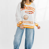 Grey Tennessee Basketball Sweatshirt | Queen Of Sparkles