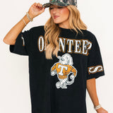 Volunteers Oversized Graphic Tee | Black