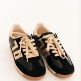 Jogger N Sneakers | Black Gold