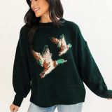In Flight Sweater | Hunter Green