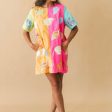 Sweet Seashells Colorblock Dress | QOS X Lexi Jade's
