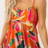 Tropical Paradise Maxi Dress | Orange
