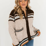 Cowboy Desert Zip Knit Cardigan