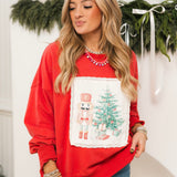 Christmas Scenes Crewneck Pullover