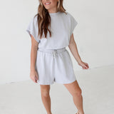 Takeover Shorts Romper | Heather