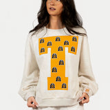 Licensed Tennessee Oversized Printed Mascot Letter Sweatshirt | Queen Of Sparkles