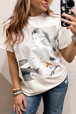 DOLLY T TATTOO THRIFTED TEE