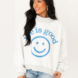 Exactly Where Reversible Sweatshirt