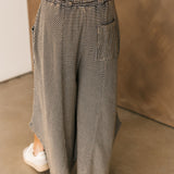 Willow Striped Pants | Coffee