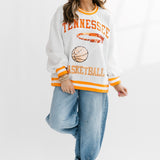 Grey Tennessee Basketball Sweatshirt | Queen Of Sparkles