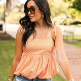 Sideline Sweetheart Top