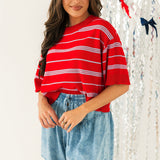 American Honey Stripe Sweater