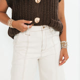 The Little Things Sweater Vest | Brown