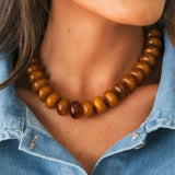 Bailey Beaded Necklace | Tort