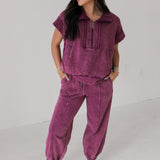 Fall Of Color Pants | Plum