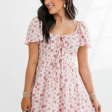 All Mine Floral Mini Dress | Pink