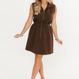 Everyday Signature Mini Dress | Espresso
