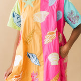 Sweet Seashells Colorblock Dress | QOS X Lexi Jade's