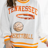 Grey Tennessee Basketball Sweatshirt | Queen Of Sparkles