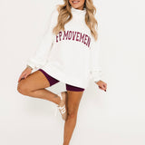 Victory Set | White Deep Mulberry