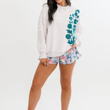 Get Your Flirt On Print Short | Mystic Floral