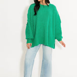 Soft Stitch Sweater | Green