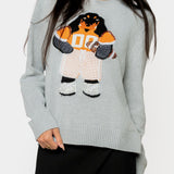Licensed Tennessee Grey Mascot 'By QOS' Sweater | Queen Of Sparkles