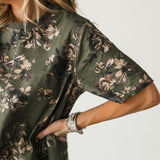 Fields Of Love Mini Dress | Olive