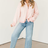 Cooper Zip Up Jacket | Pink