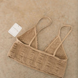 Heirloom Seamless Bralette | Mushroom