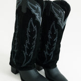 Wild Fire Leather Boot | Black