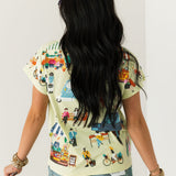 Mint Green Farmers Market Tee | Queen Of Sparkles