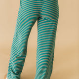 Junie Pant | Teal Stripe