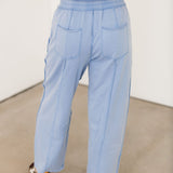 Barrel Knit Pants | Periwinkle