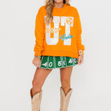 Tennessee Metallic Word With Icons Sweatshirt