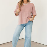 Short Sleeve Sweater | Rosie