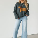 Weenie Dog Wrapped Sweater