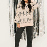 Spooky Dancing Skeletons Sweater