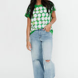 Green Golf Ball & Golf Tee T-shirt | Queen Of Sparkles